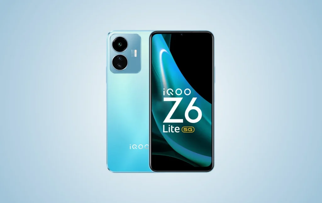 iQOO Z6 Lite 5G with Stellar Green